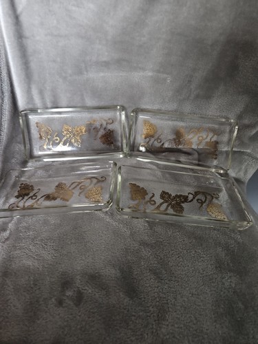 Vintage glass and gold leaf - vintage,