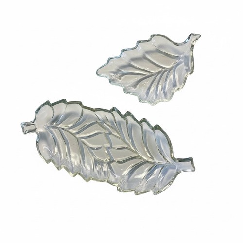 Vintage glass leaf - vintage,